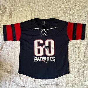 Women’s NFL team apparel New England Patriot jersey XL